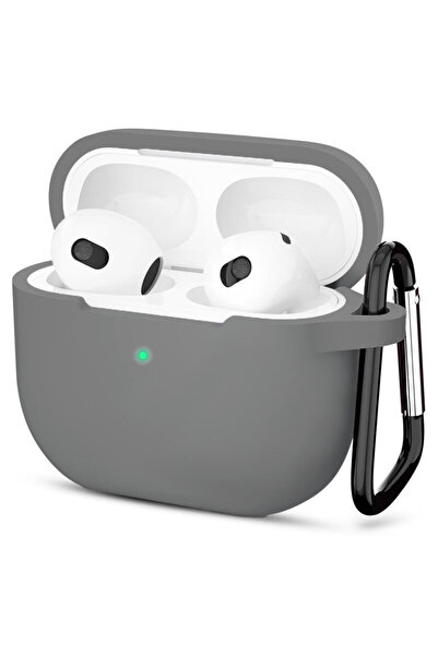 Techsuit Apple AirPods 3 Silicone Case, gray