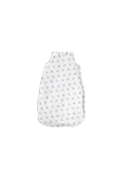 LORELLİ Abstract Leaves summer sleeping bag, 85 cm, ranforce Cotton , White