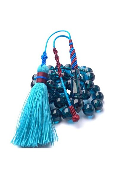 TRABZON Turquoise rosary with saffron scent - custom tassel