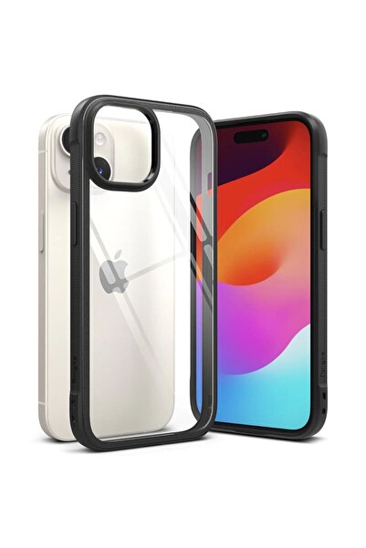 Ringke Carcasă Fusion Bold pentru iPhone 15 Plus, Neagră