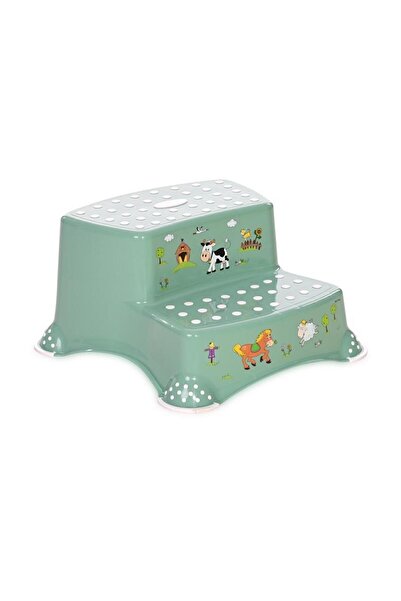 LORELLİ Двуспален щранг за баня Lorelli, неплъзгащ се, Funny Farm, Nordic Green