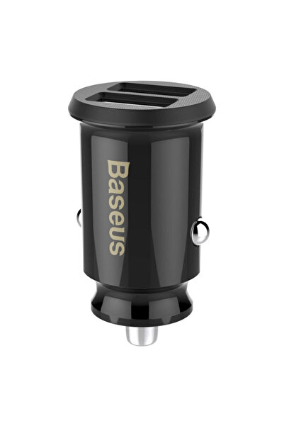 Baseus Car Charger, 5V, 3.1A, Black, CCALL-ML01