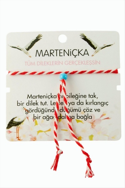 ZERO LAND Matrixzn Blue Beaded Marteniçka Bracelet (194643) - Blue
