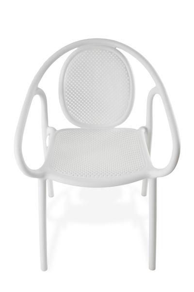 concent Multi-purpose fixed plastic mesh chair