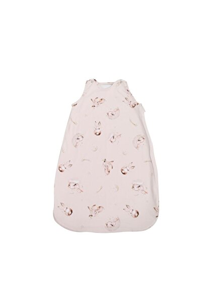 LORELLİ Sac de dormit de vara Beige Bunnies, 95 cm, bumbac ranforce