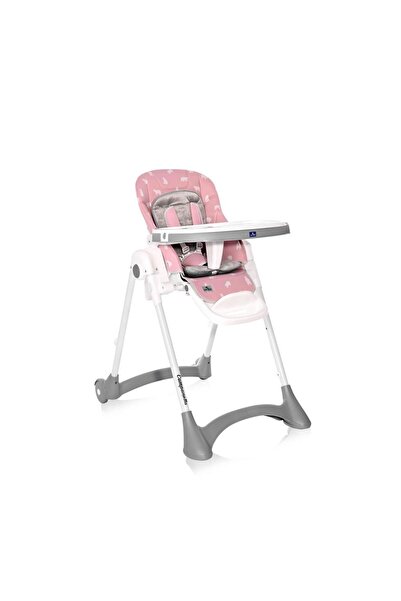 LORELLİ Scaun de masa Campanella, reglabil, 6-36 luni, Roz
