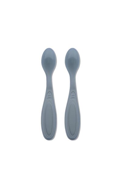 LORELLİ Set of 2 My Friend spoons, rounded edge, 6 months+, Blue