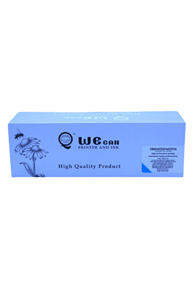 Wecan CB541A / CE321A / CF211A / 125A / 128 / 131A Cyan Toner Compatible with...