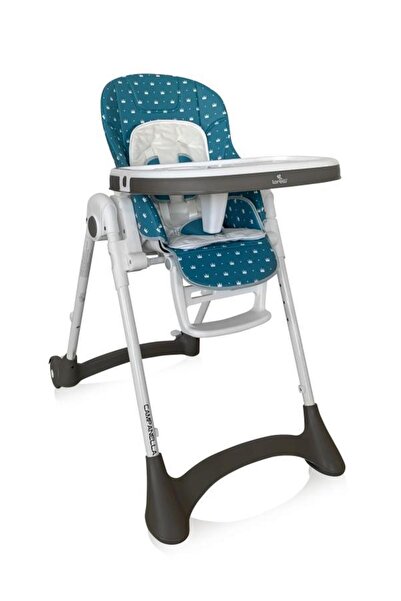 LORELLİ Scaun de masa Campanella, reglabil, 6-36 luni, Albastru