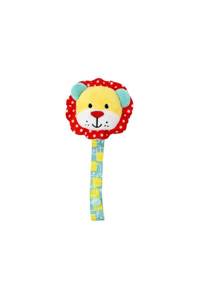 LORELLİ Lorelli pacifier clip chain, Lion, rattle, 0 months+