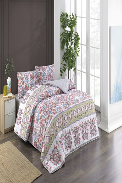 Kristal Single Person Four Season Quilted Duvet Cover Set Utopia
