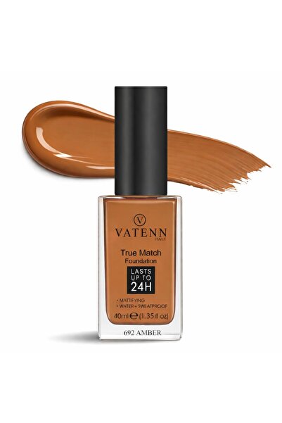 VATENN ITALY True Match Foundation 692 Amber