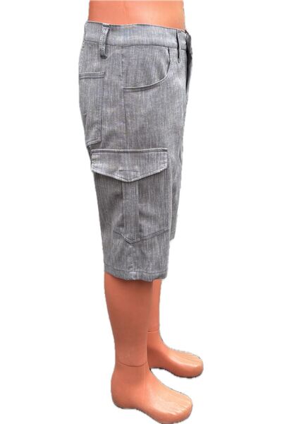 BeyzDenim Original Linen Shorts-Capri Plus Size Oversized