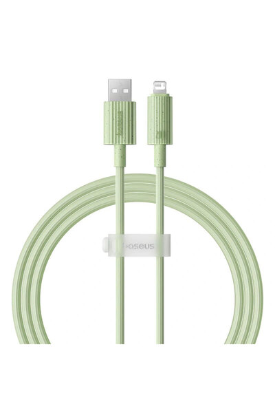 Baseus iPhone Data Cable Baseus, 2.4A, 2m, green