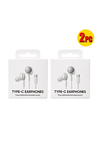 BUYMART 2 PC-Samsung Original Wired Earphones for Note 10, Note 20, S22, S23,...