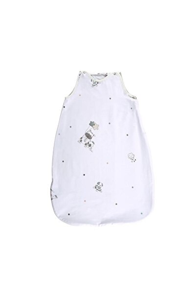 LORELLİ Summer sleeping bag Giraffe White, 95 cm, 18-24 months, ranforce Cotton