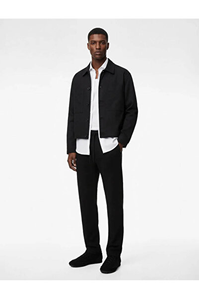 Koton Regular Fit Pocketed Waist-Tie Fabric Trousers