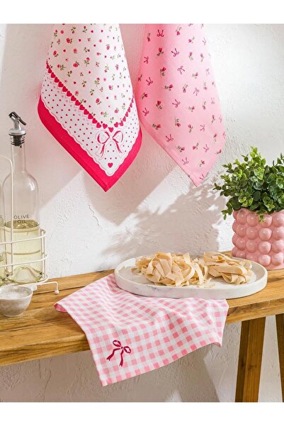 LC Waikiki Mixed Patterned Drying Cloths 3-Pack (S6)