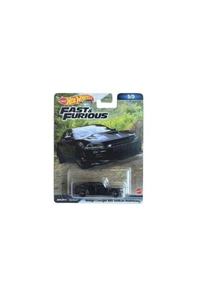 HOT WHEELS Macheta auto Dodge Charger Hellcat Widebody Fast & Furious 1:64 Ho...