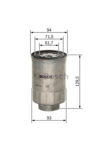 Bosch Fuel filter 1 457 434 453