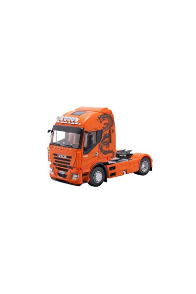 Hachette Модел автомобил Iveco Stralis 500 Truck Orange 2008 1:43