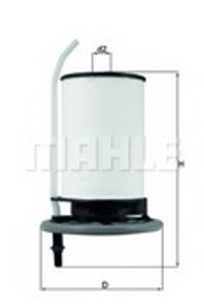 Mahle Original Filtru de combustibil KX 398