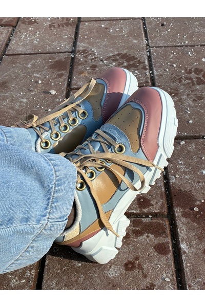 KOLARIS Pink Blue sneakers