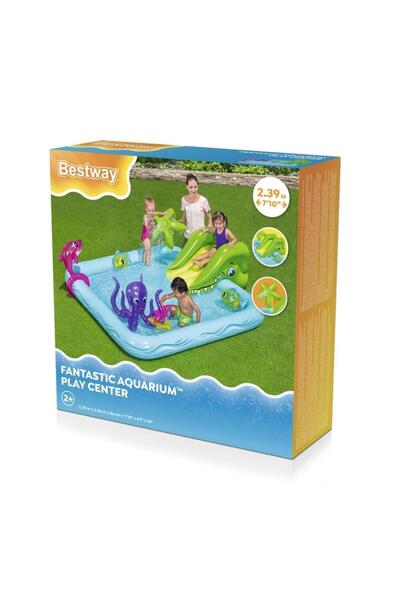 BESTWAY ملعب الديناصورات المائي 2.39 م × 1.91 م