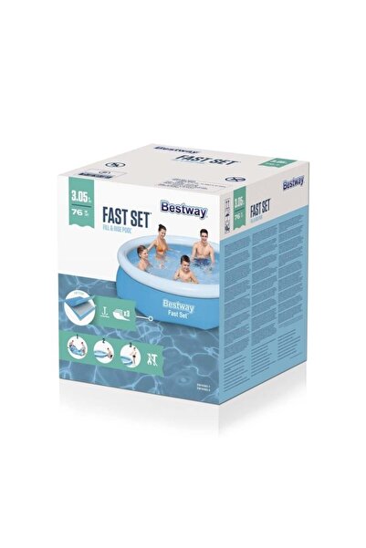 BESTWAY ‍ مسبح سريع التجهيز الدائري 3.05 متر × 76 سم
