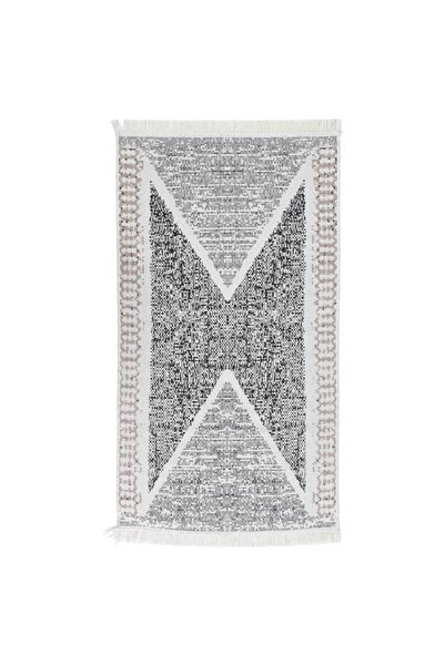 Concept Covor, negru și gri, 120x180 cm, bumbac