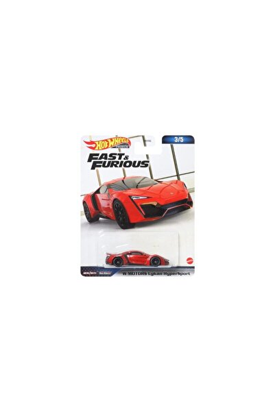 HOT WHEELS Macheta auto Lykan Hypersport Rosu Fast & Furious 1:64 Hotwheels