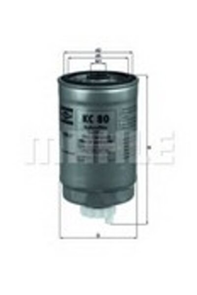Mahle Original Filtru de combustibil KC 80