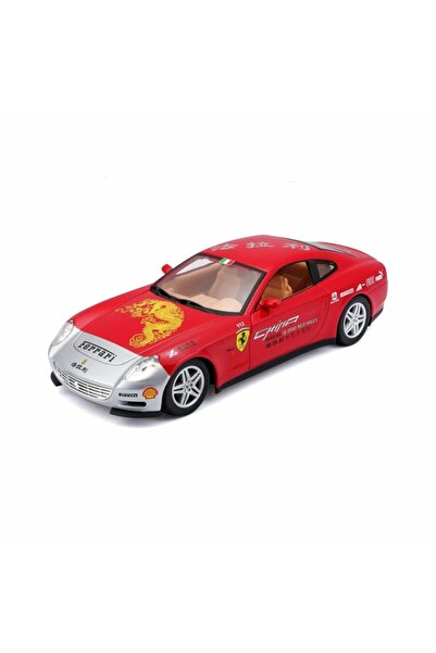 IXO Macheta auto Ferrari 612 Scaglietti Tour China 15.000 Red Miles 2004 Rosu...