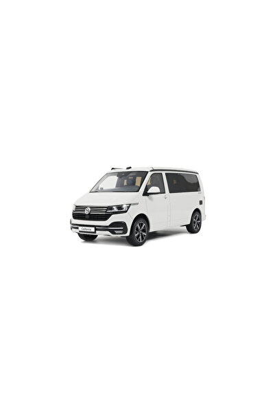 Otto Models Volkswagen T6.1 California 2021 Бял модел автомобил в мащаб 1:18 ...