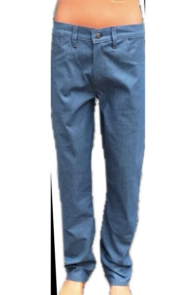 BeyzDenim Classic Blue Jeans, Oversized, 99% Cotton, 1% Lycra, Suitable for A...