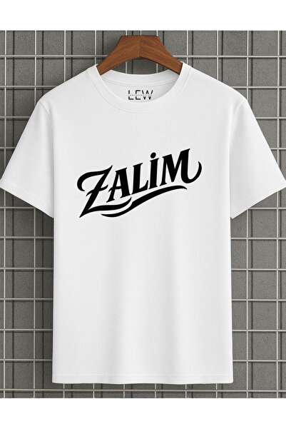 lovver Tricou concept din bumbac cu imprimeu premium Cruel Song Lyrics Design