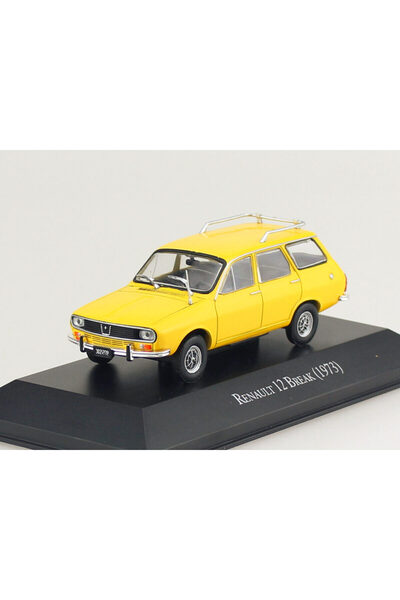 Altaya Macheta auto Renault 12 Break 1973 Galben 1:43