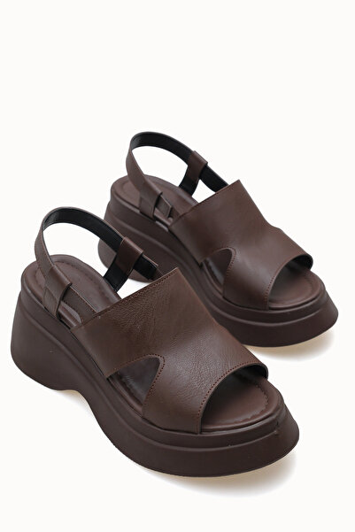 Riccon Sandale de damă 0012916 Maro