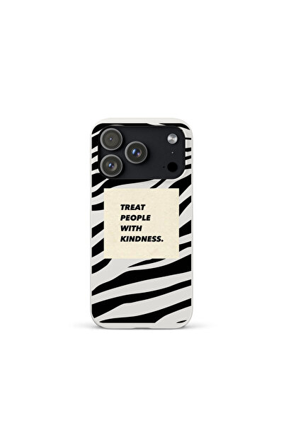 KaffCase غطاء هاتف آيفون 17 برو ماكس من السيليكون الفاخر بنمط الحمار الوحشي