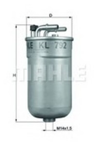 Mahle Original Filtru de combustibil KL 792