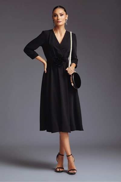 Ejolie Black Iman dress