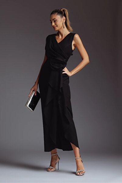 Ejolie Black Sidonia dress