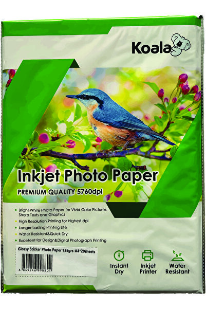 kp koala papers Autocolant adeziv pentru imprimante Pantum Hârtie foto lucioa...