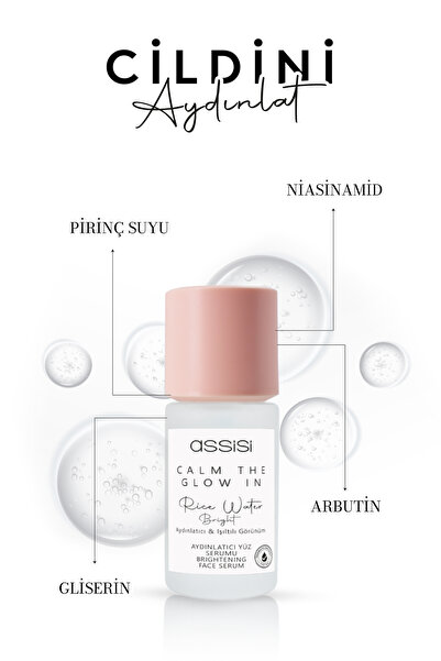 Assisi Rice Yeast Brightening Face Serum 30 ml