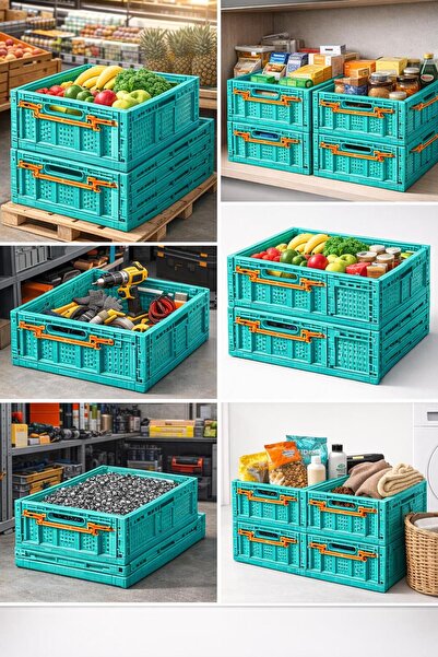 Aslan Ticaret KATLANIR KASA PLASTİK 40*60*22 CM CAMP