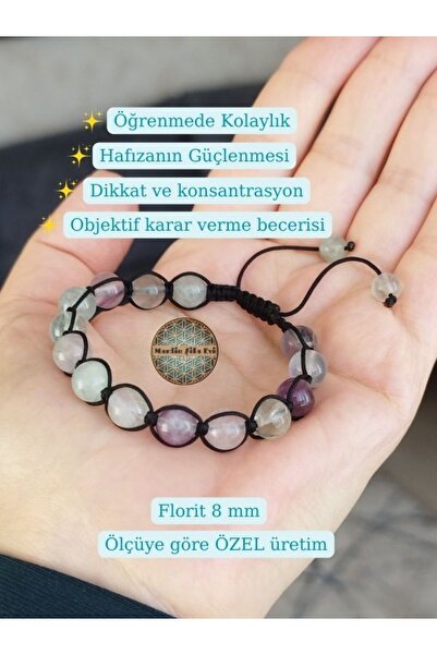MARDİN ŞİFA EVİ Florit Doğaltaş Bileklik