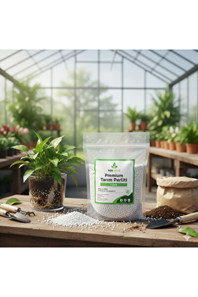 nsk essence Premium Tarım Perliti 1 Litre-Bitki Toprak Düzenleyici, Kök Geliş...