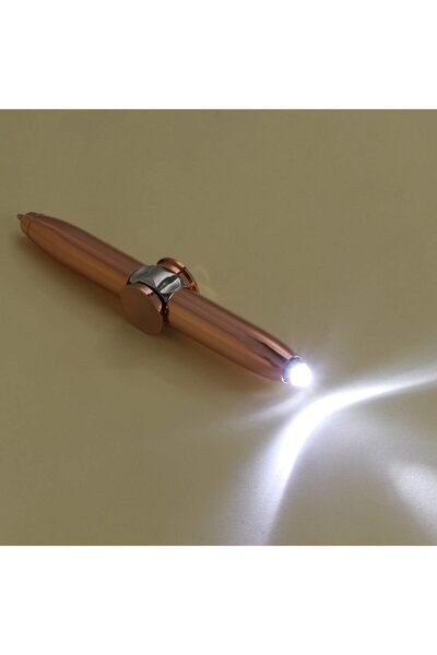 LuxiPen Rotating Multifunctional Pen - with Led Light and Relaxation Feature ...