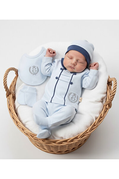 Cherub Baby Lider Aslan Lion Baby Boy Set of 5 Newborn 5 Piece Hospital Relea...