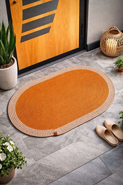 Öz-Tex Home Jute, Patterned Doorstep, Doormat, Bathroom Mat, Balcony Mat / Gi...